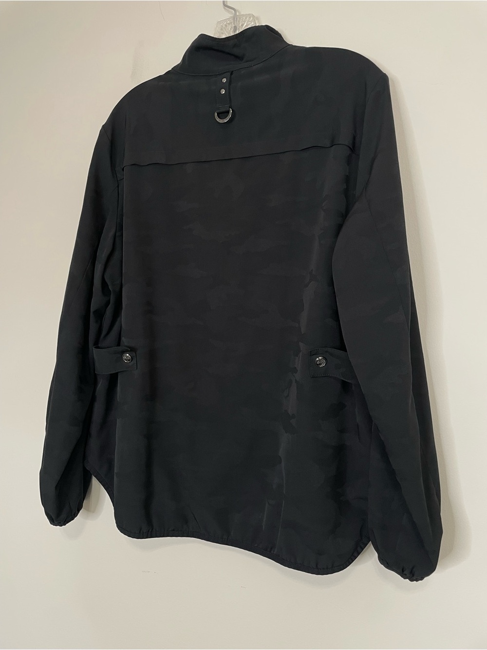 Healing Hands Black Zip-Front Lightweight
Scrub Jacket - Size Large - Picture 8 of 11